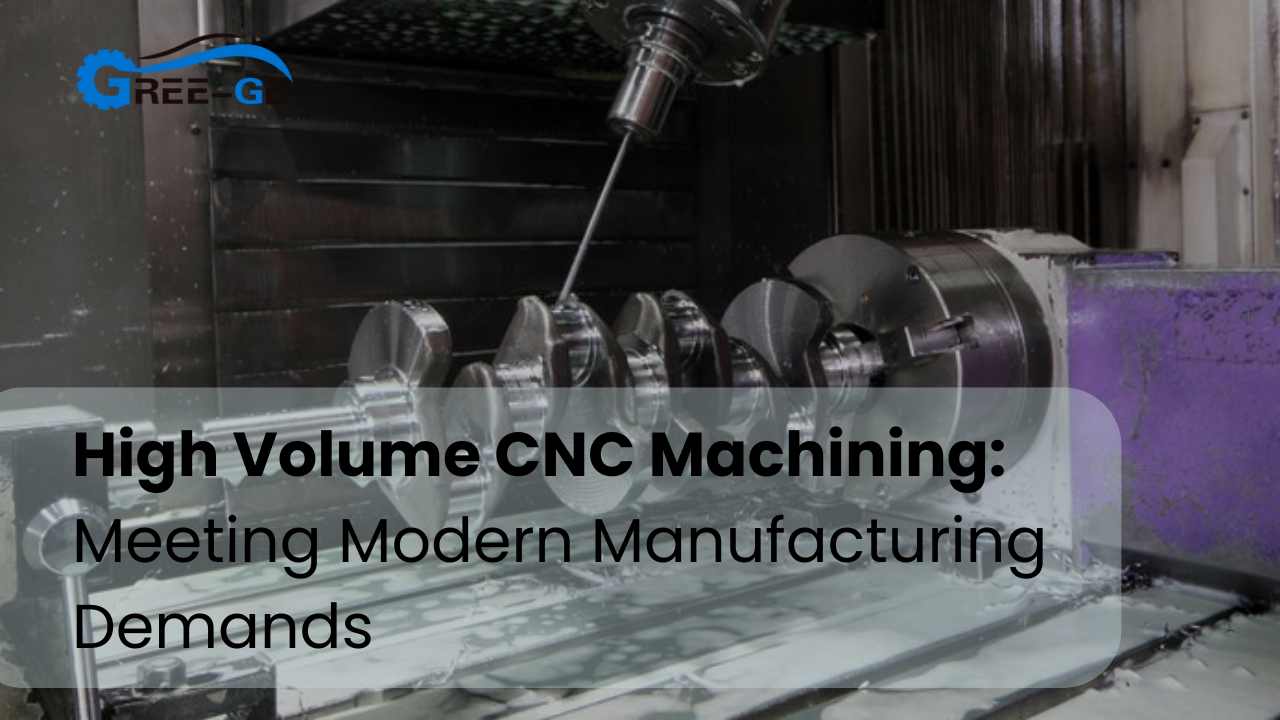 Usinage CNC à haut volume : Répondre aux exigences de la fabrication moderne